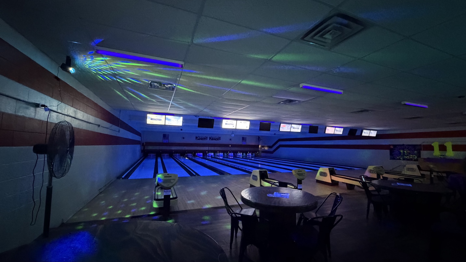Open bowling at Rapid Lanes